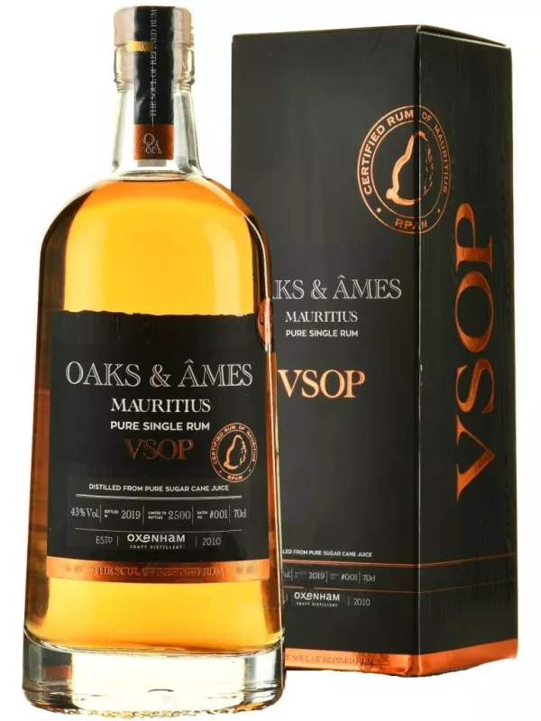 Oaks & Ames VSOP, gift box