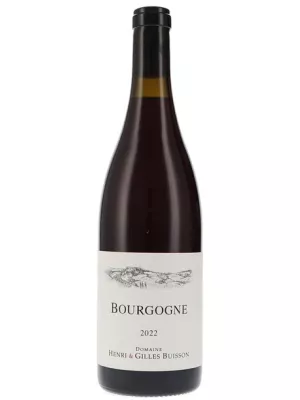 Вино Domaine Henri & Gilles Buisson, Bourgogne Rouge AOC 2022, 0.75 л