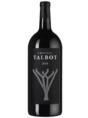 Вино Chateau Talbot, St-Julien AOC 4-me Grand Cru Classe 2018, 3 л