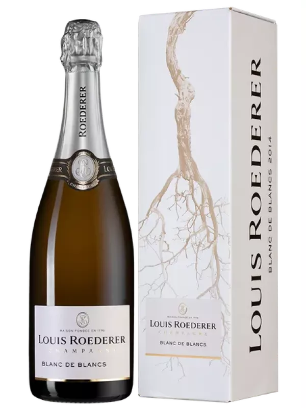 Louis Roederer, Brut Blanc de Blancs, Grafika gift box