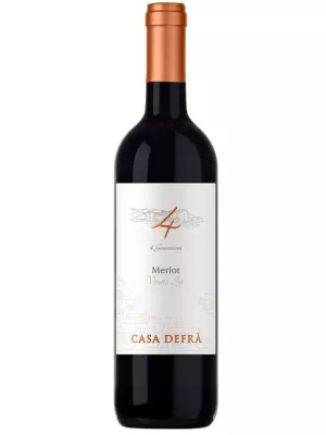 Вино Casa Defra, Merlot, Trevenezie IGT 2024, 0.75 л