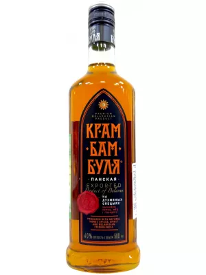 Настойка КрамБамБулЯ ПанскаЯ, настойка горькая 0.5 л