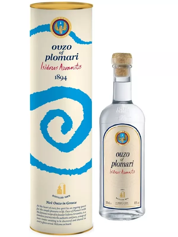 Isidoros Arvanitis, Ouzo Plomari, in tube