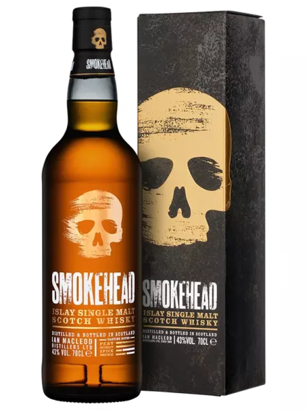 Smokehead Single Malt, gift box