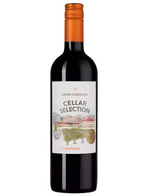 Вино Santa Carolina, Cellar Selection Carmenere 2024, 0.75 л