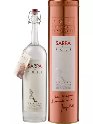 Граппа Grappa Sarpa di Poli, in gift tube 0.7 л