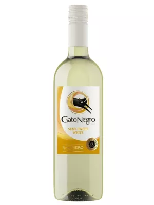 Вино San Pedro, Gato Negro Semi-Sweet White 0.75 л