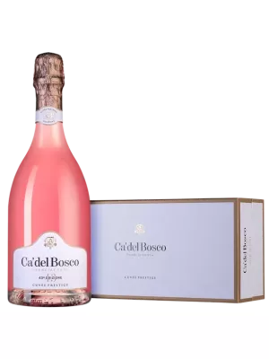 Franciacorta Rose DOCG Cuvee Prestige, gift box 0.75 л