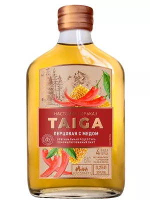 Настойка Taiga Percovaya s Medom, Bitter 0.25 л