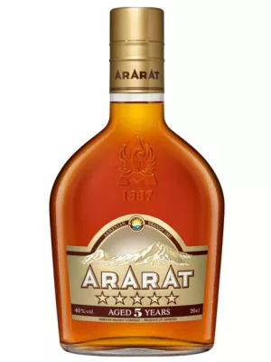 Коньяк Арарат 5 звезд 0.2 л