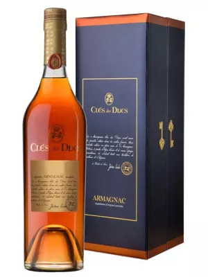 Арманьяк Cles des Ducs Millesime, Armagnac AOC, gift box 1984 0.7 л