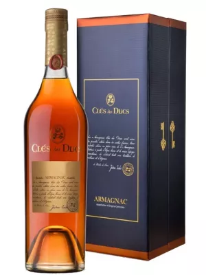 Арманьяк Cles des Ducs Millesime, Armagnac AOC, gift box 1984 0.7 л