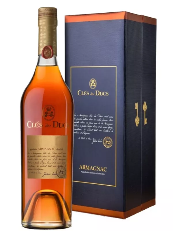 Cles des Ducs Millesime, Armagnac AOC, gift box
