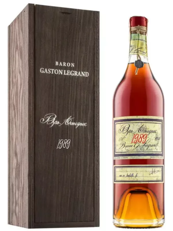 Baron G. Legrand Bas Armagnac, wooden box