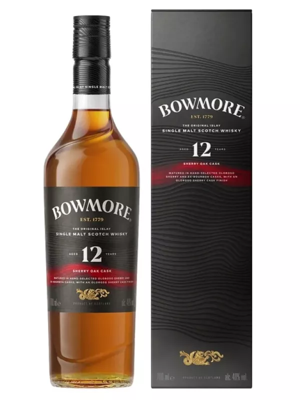 Bowmore 12 Years Old Sherry Oak, in gift box