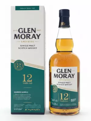 Виски Glen Moray 12 years, gift box 0.7 л