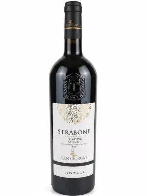 Вино Cantine San Giorgio, Strabone Primitivo Salento IGP 2024, 0.75 л
