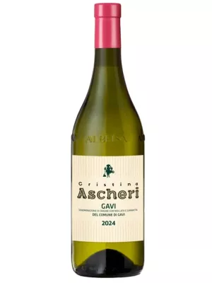 Вино Cristina Ascheri Gavi DOCG del Comune di Gavi 2024, 0.75 л