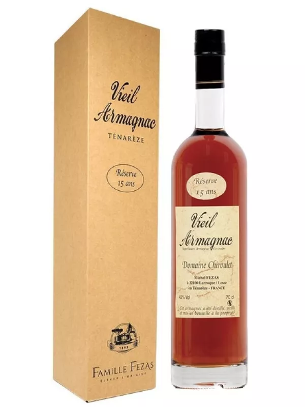 Famille Fezas Reserve 15 Years Old, Tenareze AOC, gift box