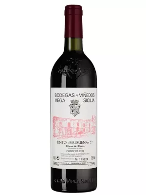 Вино Bodegas Vega Sicilia, Ribera del Duero DO, Valbuena 5 1994, 0.75 л
