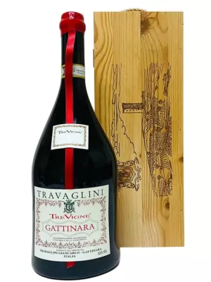 Вино Travaglini, Gattinara Tre Vigne DOCG, wooden box 2020, 0.75 л