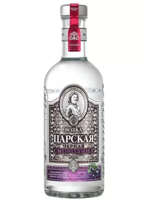 Водка Царская Оригинальная, Черная смородина 0.5 л