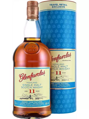 Виски Glenfarclas 11 Years Old Sherry Cask Matured, in tube 1 л