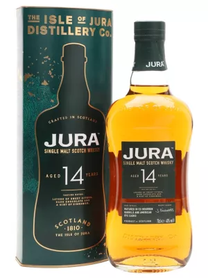 Виски Isle of Jura 14 Years Old American Rye, in tube 0.7 л