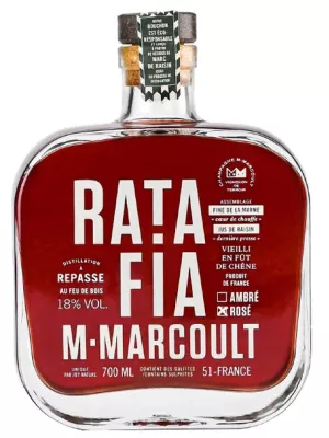 Ликерное вино M-Marcoult, Ratafia Pinot Noir 2018, 0.5 л