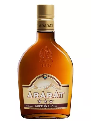 Коньяк Арарат 3 звезды 0.2 л