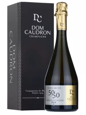 Dom Caudron, Sublimite 50/50 Brut, Champagne AOC, gift box 0.75 л 2014