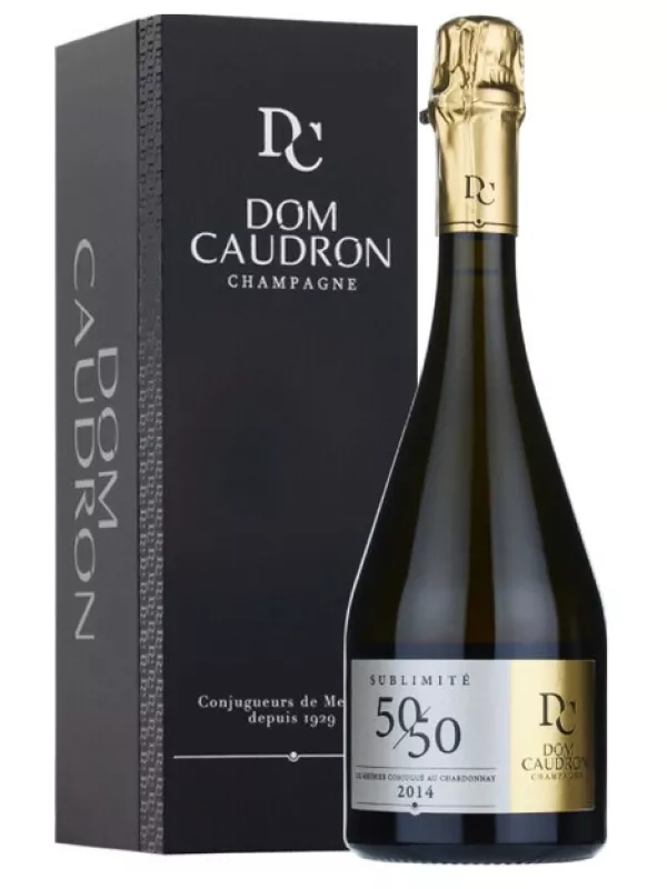 Dom Caudron, Sublimite 50/50 Brut, Champagne AOC, gift box