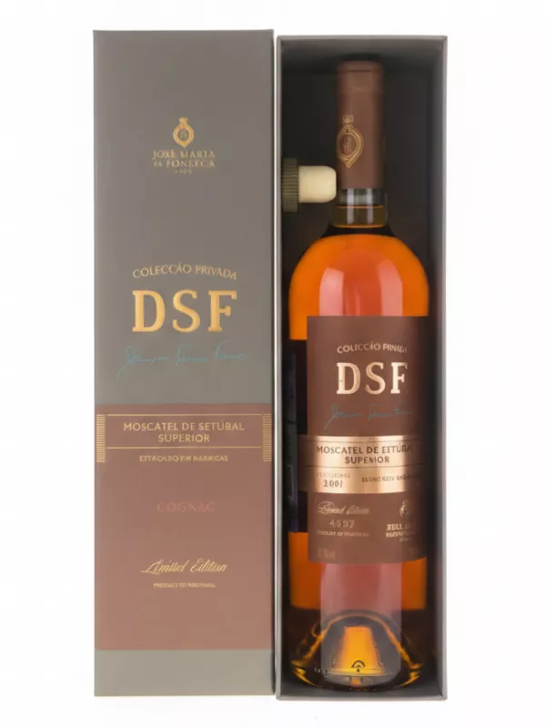 Jose Maria da Fonseca, Coleccao Privada Domingos Soares Franco, Moscatel de Setubal DOC (Cognac), gift box