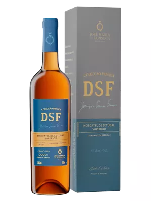 Вино Jose Maria da Fonseca, Coleccao Privada Domingos Soares Franco, Moscatel de Setubal DOC (Armagnac), gift box 0.75 л