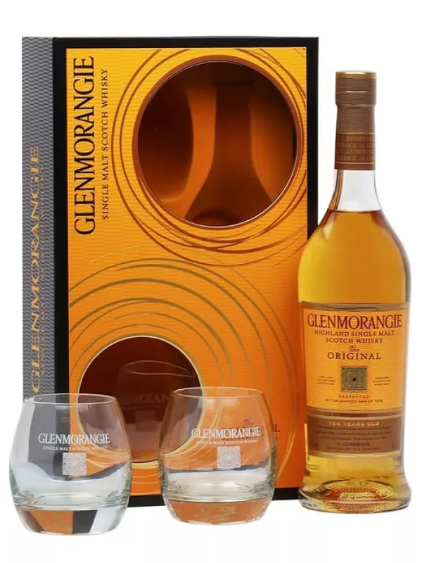Glenmorangie The Original, with 2 glasses in gift box