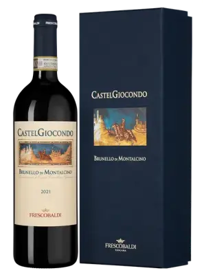Вино Castelgiocondo Brunello di Montalcino DOCG, gift box 2021, 0.75 л