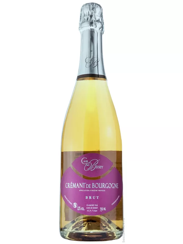 Cave de Bissey, Cremant de Bourgogne AOP Rose Brut