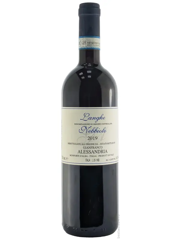 Alessandria Gianfranco, Nebbiolo, Langhe DOC
