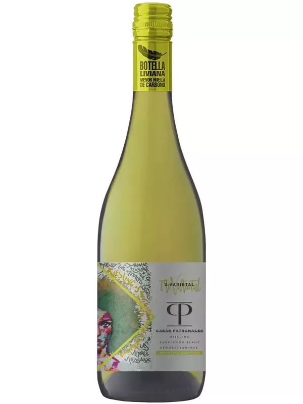 Casas Patronales, 3. Varietal Sauvignon Blanc-Riesling-Gewürztraminer, Maule Valley DO