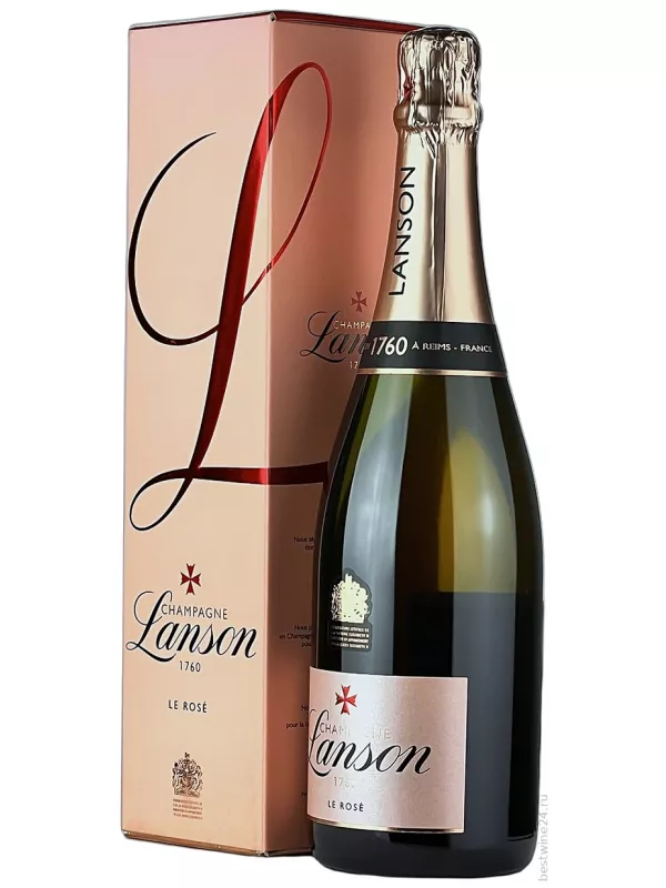 Lanson, Le Rose Brut, gift box
