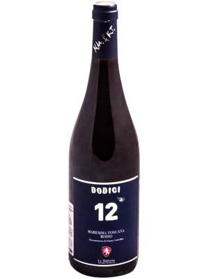 Вино La Madonna, 12 Dodici, Maremma Toscana DOC 2016, 0.75 л