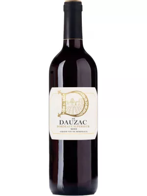 Вино D de Dauzac, Bordeaux Superieur AOC 2022, 0.75 л