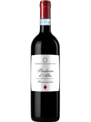 Вино Roberto Sarotto, Briccomacchia Barbera d'Alba DOC 2022, 0.75 л