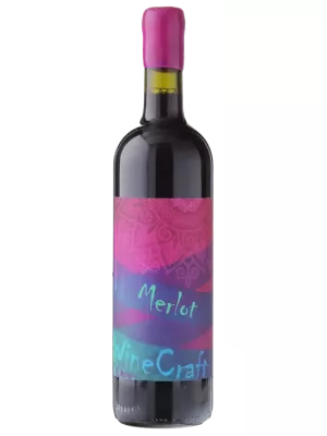 Вино Winecraft, Merlot 2021, 0.75 л