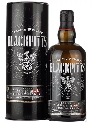 Виски Teeling, Blackpitts Peated Single Malt, in tube 0.7 л