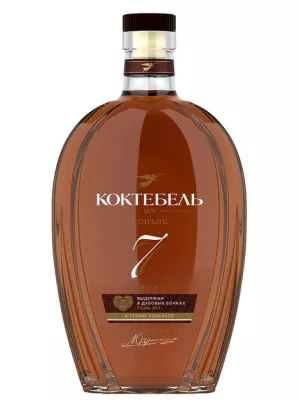 Коньяк Коктебель 7-летний 1 л
