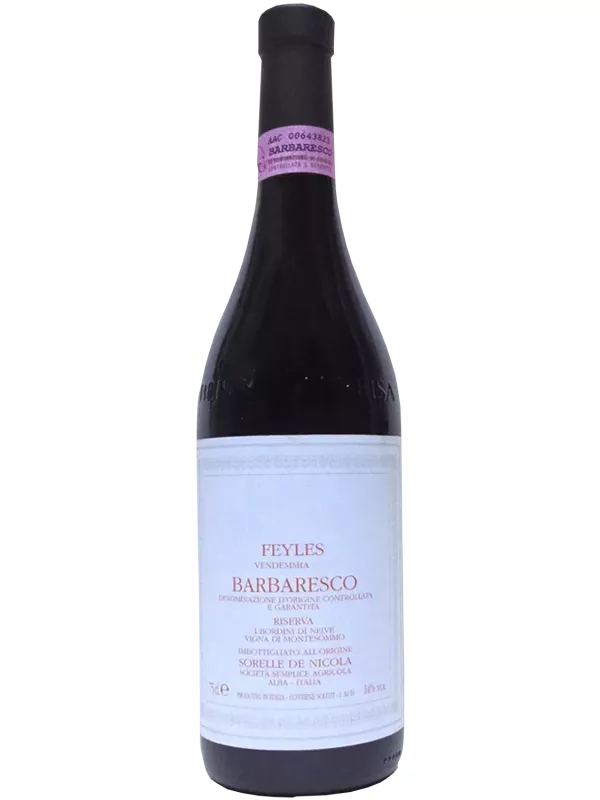 Sorelle de Nicola, Feyles Riserva, Barbaresco DOCG