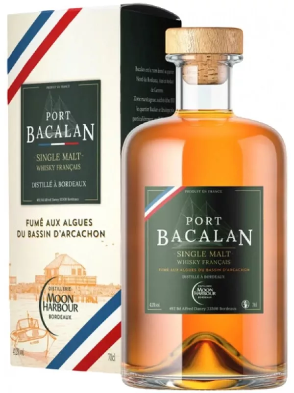 Moon Harbour, Port Bacalan Single Malt Fume, gift box