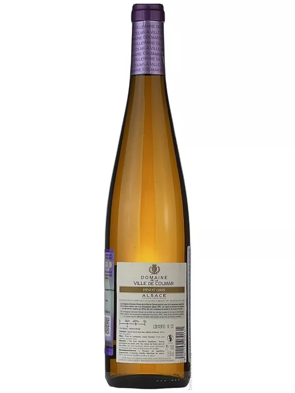 Domaine de la Ville de Colmar, Pinot Gris, Alsace AOP