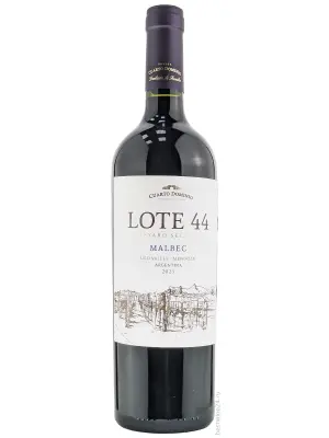 Вино Cuarto Dominio, Lote 44 Malbec 2023, 0.75 л